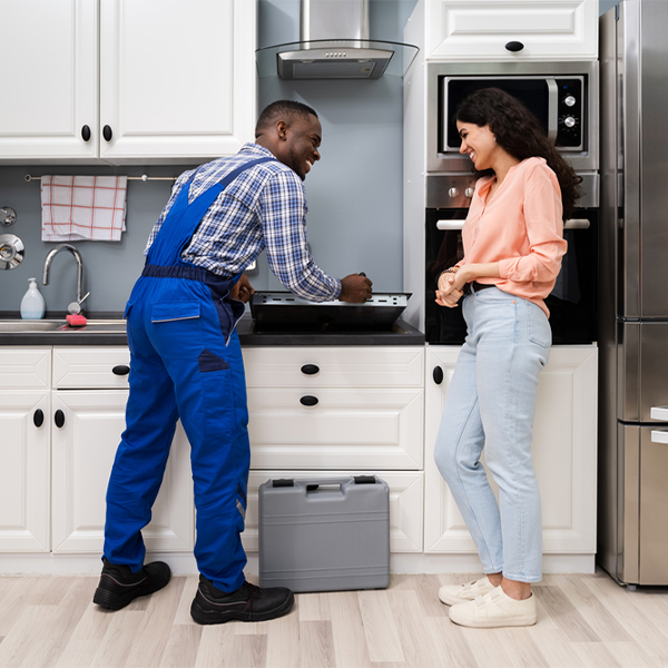 can you provide an estimate for cooktop repair before beginning any work in Cottleville